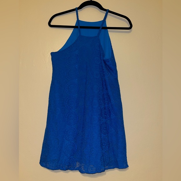 NWOT Blue Lucy Love Lace Mini Dress - Picture 4 of 8